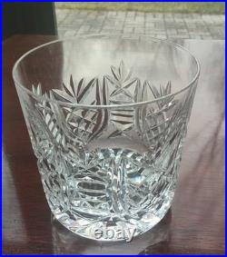 WATERFORD CRYSTAL CLARE OLD FASHIONED GLASSES 3 3/8 IRELAND SET OF 5 po ec WATERFORD CRYSTAL CLARE OLD FASHIONED GLASSES 3 3/8 IRELAND SET OF 5 po ec