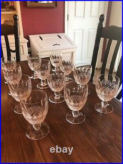 WATERFORD CRYSTAL COLLEEN WATER GOBLETS 5 1/4. Set Of 12