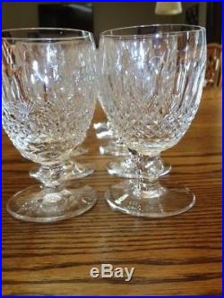 WATERFORD CRYSTAL COLLEEN WATER GOBLETS 8-oz (full set of 10)