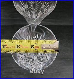 WATERFORD CRYSTAL MILLENNIUM HEALTH FRED CURTIS CHAMPAGNE FLUTES Set of 2