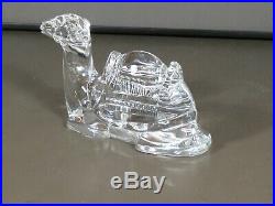 WATERFORD CRYSTAL NATIVITY SET SITTING CAMEL EXCELLENT (no box)
