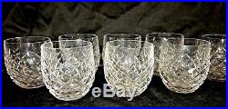 WATERFORD CRYSTAL Old Fashioned Powerscourt SET OF 8 TUMBLER