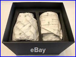 WATERFORD CRYSTAL W Collection Color SET OF 2 TUMBLERS Heather Purple NEW IN BOX