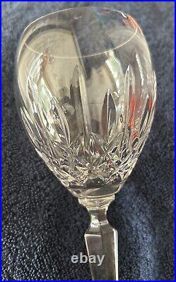 WATERFORD Crystal KILDARE Set Of 2 CLARET WINE GLASSES 7 SIGNED