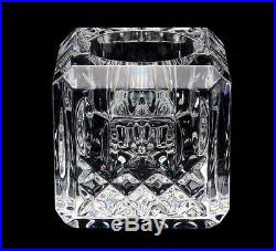 Waterford 4pc Crystal Lismore Votive Tealight Candle Holder Set