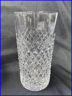 Waterford 5 5/8 Alana Crystal Highball Tumblers 12 oz Set of 6 Signed Ireland