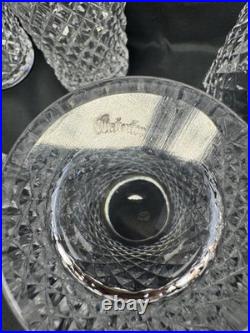 Waterford 5 5/8 Alana Crystal Highball Tumblers 12 oz Set of 6 Signed Ireland