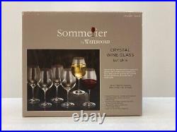 Waterford 723418 Sommelier Crystal Wine Glasses Set Of Six 6