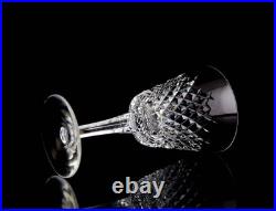 Waterford Alana Claret Wine Glasses Set of 5 Elegant Vintage Crystal Signed