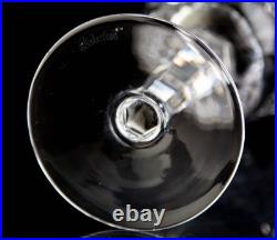 Waterford Alana Claret Wine Glasses Set of 5 Elegant Vintage Crystal Signed