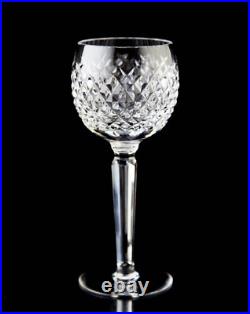 Waterford Alana Hock Wine Glasses Set of 6 Elegant Vintage Crystal Signed