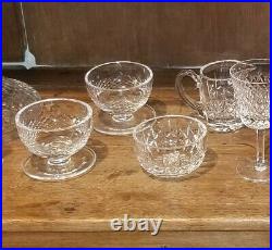 Waterford Alana Irish Crystal Glassware Set