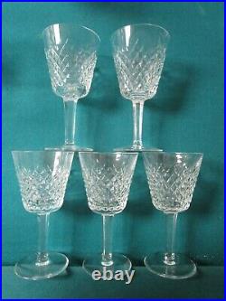Waterford Alana Pattern Incised Mark Wine And Water Goblets Pick 1 Set