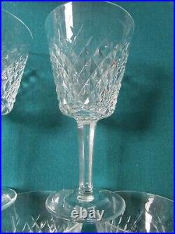 Waterford Alana Pattern Incised Mark Wine And Water Goblets Pick 1 Set