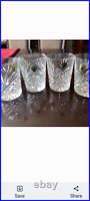 Waterford CIARA DOF Set Of 4 Glasses New Never Used (No BOX)