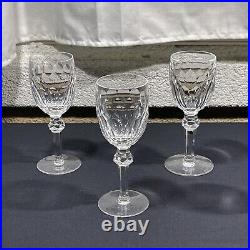 Waterford CURRAGHMORE Liquor Cordial Sherry Glasses Set Of 12