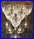 Waterford Chelsea Gold Trim Set Of Six Wine Glasses