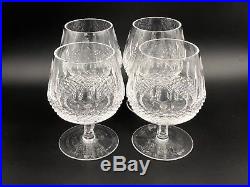 Waterford Colleen Brandy Crystal Glasses Set Of 4