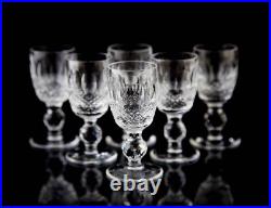 Waterford Colleen Cordial Glasses Set of 6 Elegant Vintage Crystal Signed