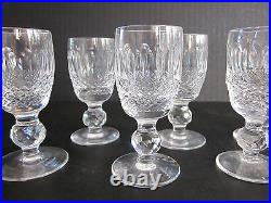 Waterford Colleen Crystal Cordial Glass Set of Six height 3 1/4 in
