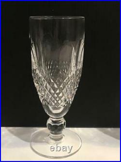 Waterford Colleen Crystal Short Stem Set Of 5 Fluted Champagne Glasses 6 Cr1830