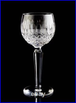 Waterford Colleen Hock Wine Glasses Set of 3 Elegant Vintage Crystal Signed