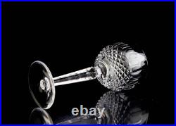 Waterford Colleen Hock Wine Glasses Set of 3 Elegant Vintage Crystal Signed