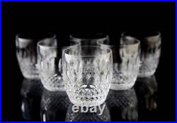 Waterford Colleen Old Fashioned Tumbler Glasses Set of 6 Vintage Crystal Signed Waterford Colleen Old Fashioned Tumbler Glasses Set of 6 Vintage Crystal Signed