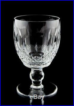 Waterford Colleen Water Goblet Glasses Set of 6 Vintage Crystal Stemware Ireland
