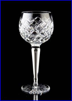 Waterford Comeragh Hock Wine Glasses Set of 6 Elegant Vintage Crystal Signed
