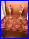 Waterford Crystal 12 DAYS of CHRISTMAS FLUTE SET, Mint withCase & Charms, IRELAND