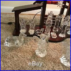 Waterford Crystal 18 pc. Nativity Set
