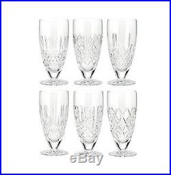 Waterford Crystal 6 Patterns of the Sea Iced Beverage Glasses Set