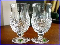 Waterford Crystal ARAGLIN Juice Glasses Set / 4 Made in Ireland NEW