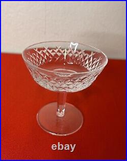 Waterford Crystal Alana Champagne Sherbet Glasses Vintage Cut Crystal Set Of 6