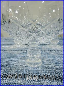 Waterford Crystal Araglin Brandy Glasses Set of 7 Discontinued