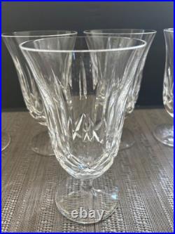 Waterford Crystal Araglin Footed Iced Beverage Glasses (set of 7)