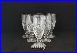 Waterford Crystal BOYNE Champagne Flutes Glasses Set of 6