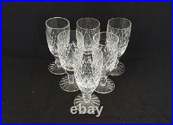 Waterford Crystal BOYNE Champagne Flutes Glasses Set of 6