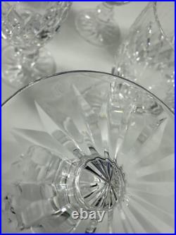 Waterford Crystal BOYNE White Wine Glasses Set of Six 4.5 tall Waterford Crystal BOYNE White Wine Glasses Set of Six 4.5 tall