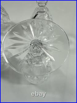 Waterford Crystal BOYNE White Wine Glasses Set of Six 4.5 tall Waterford Crystal BOYNE White Wine Glasses Set of Six 4.5 tall