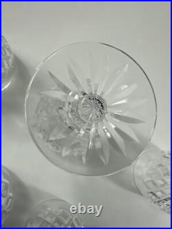 Waterford Crystal BOYNE White Wine Glasses Set of Six 4.5 tall Waterford Crystal BOYNE White Wine Glasses Set of Six 4.5 tall