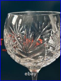 Waterford Crystal Balloon Wine Glass Set of 6 Clear Elegant NIB Unopened
