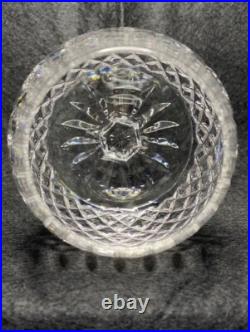 Waterford Crystal Ballybay Balloon Brandy Snifter Glass Footed Retired Set 4 VTG
