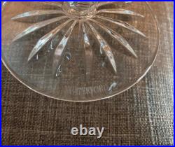 Waterford Crystal Ballybay Balloon Brandy Snifter Glass Footed Retired Set 4 VTG
