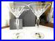 Waterford Crystal CARINA Martini GLASSES Set /2 Hard To Find MINT UNUSED IN BOX