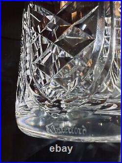 Waterford Crystal CLARE Set of 4 Old Fashioned Glasses 3 3/8 Ireland