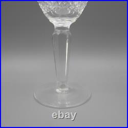 Waterford Crystal COLLEEN TALL STEM White Wine Glasses Set of Four Waterford Crystal COLLEEN TALL STEM White Wine Glasses Set of Four