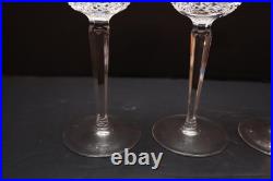 Waterford Crystal COLLEEN Vintage Wine Hocks 7-3/8 Set of 4 Ireland