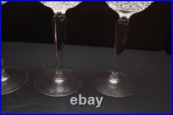 Waterford Crystal COLLEEN Vintage Wine Hocks 7-3/8 Set of 4 Ireland